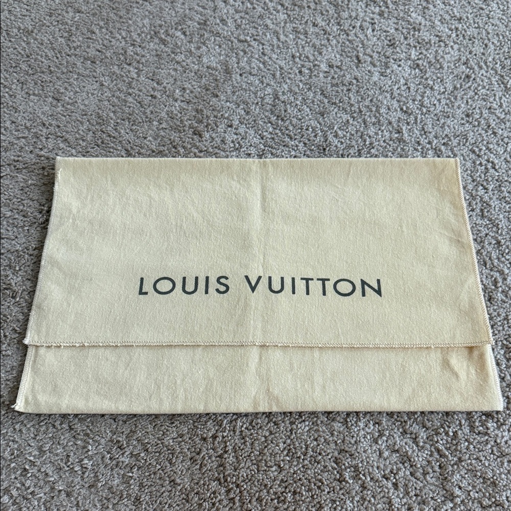 Louis Vuitton Tan Dust Bag